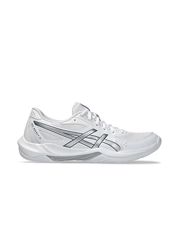 Asics GEL-ROCKET 12 Unisex Voleybol Ayakkabısı 1072A119-101 Krem
