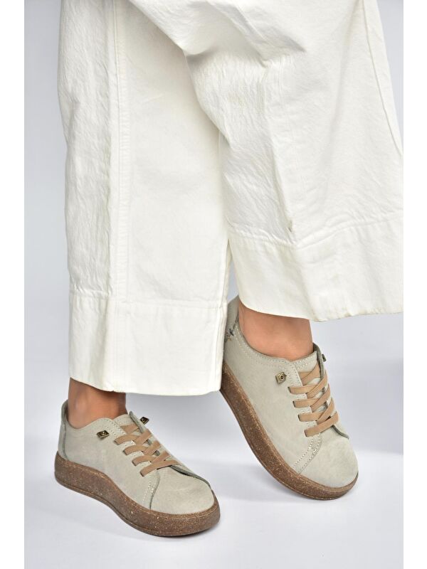 Gri Kadın Sneakers V999060501 - Görsel 2