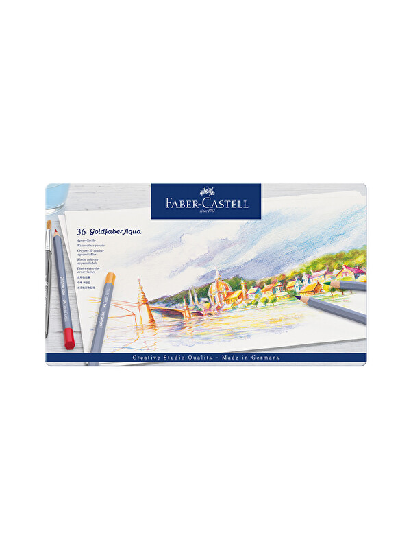 Faber-Castell Goldfaber Aquarell Kuru Boya 36'lı
