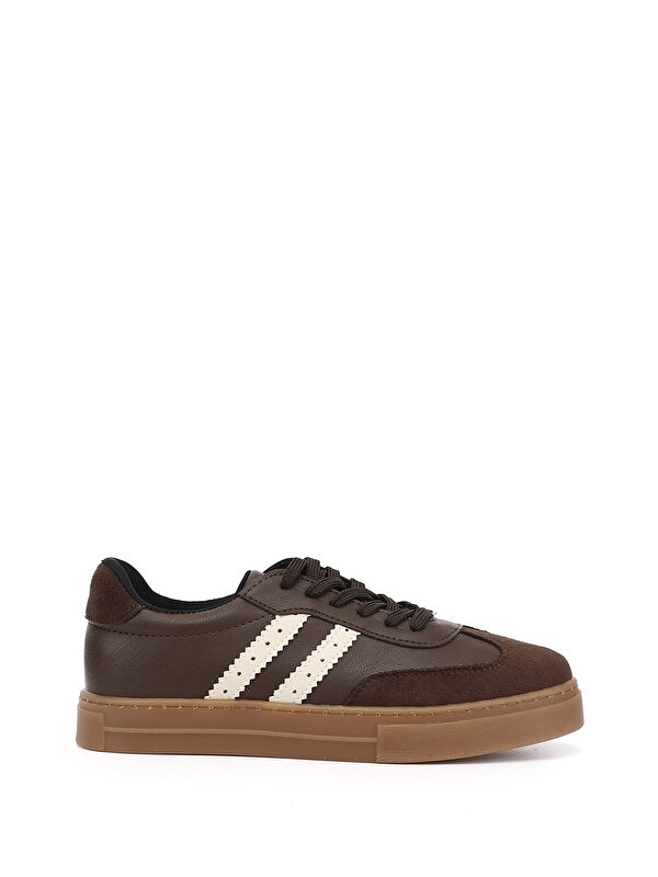 GÖNDERİ(R) Kadın KAHVERENGİ Bağcıklı Sneaker