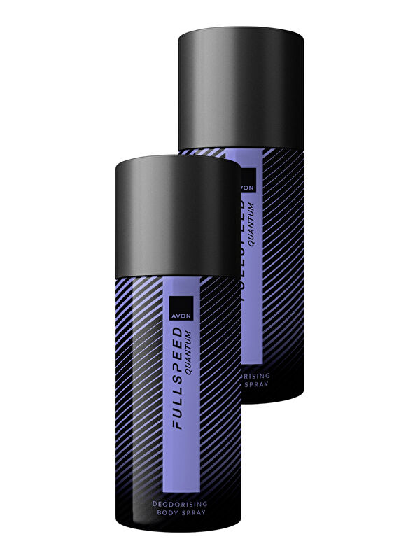AVON Full Speed Quantum Erkek Sprey Deodorant 150ml İkili Paket