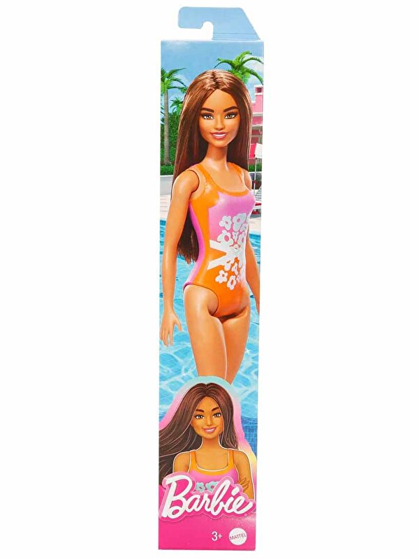BARBIE Barbie Tatilde Bebekler - Turuncu