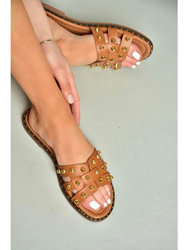 U2911000 Taba Kadın Terlik - Görsel 4