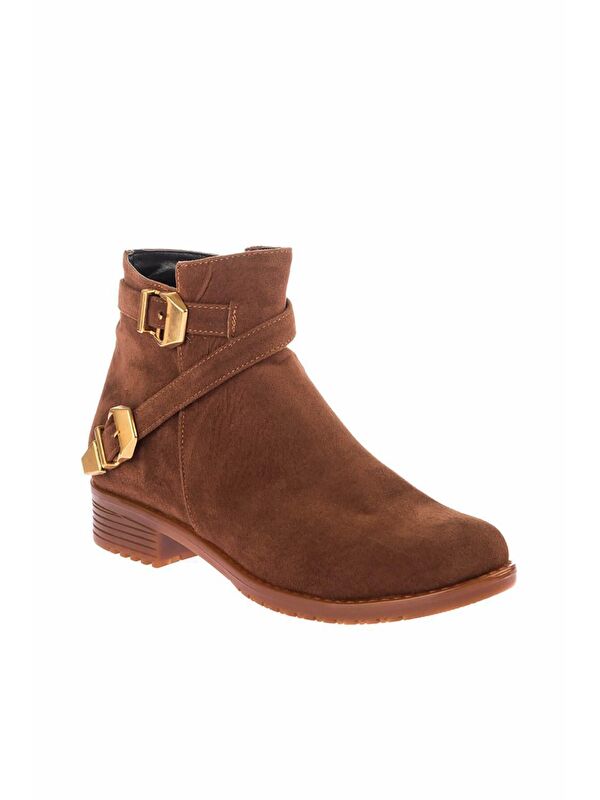 A726193402 Taba/Altın Kadın Bot - Görsel 3