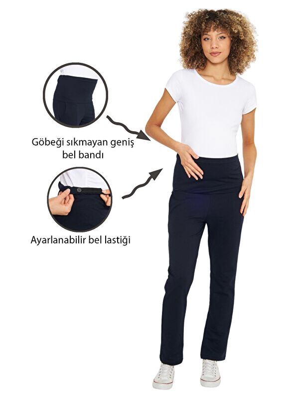 Luvmabelly Kadın Beli Ayarlanabilir Hamile Eşofman Altı