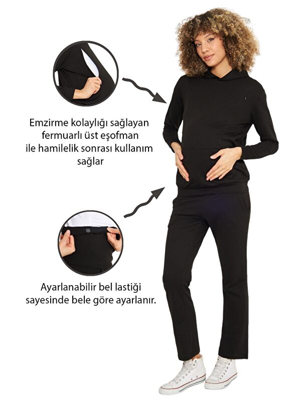 Luvmabelly Kadın Hamile Ve Emzirme Eşofman Takımı
