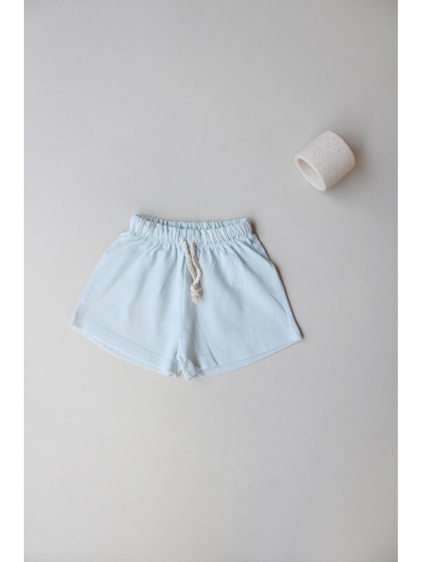 Oh La La Koala For Little Ones Açık Mavi Bağcıklı Basic Şort