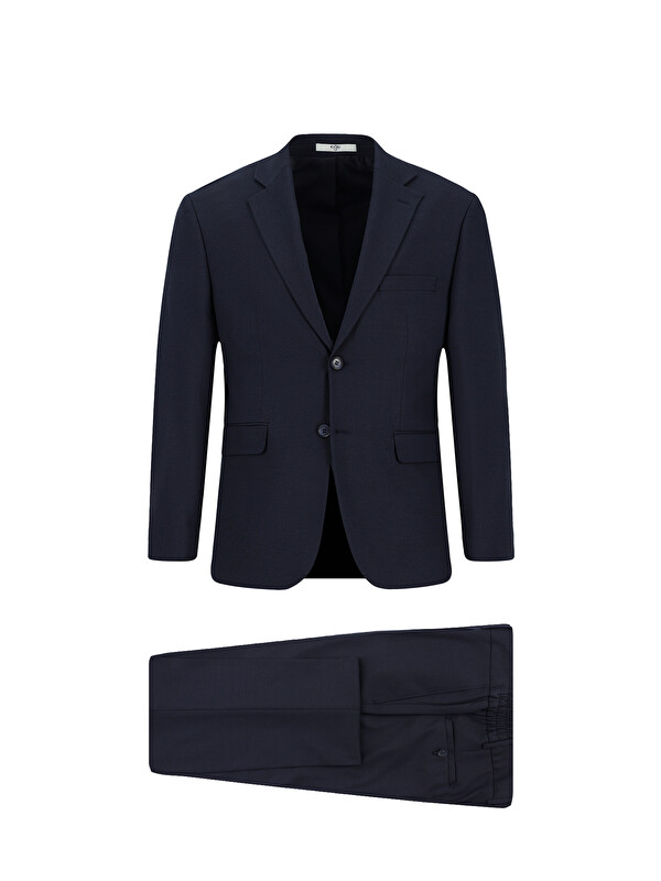 Kiğılı 4 Drop Relaxed Fit Rahat Kesim Beli Lastikli Takım Elbise