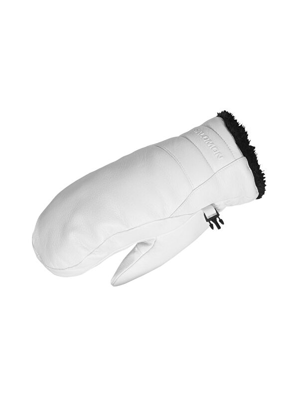Salomon Native Gore - Tex Mitten Kadın Beyaz Eldiven
