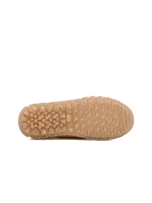 Bej Hakiki Deri Anatomik Kadın Casual Ayakkabı 9050 Z - Görsel 6