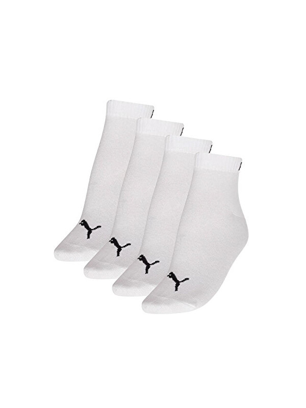 Puma Quarter 4P Çorap (4 Çift) 93531602 Beyaz