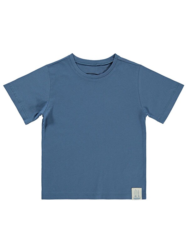 Civil Boys Basic Surf Etiketli 2-5 Yaş Tişört - Mavi