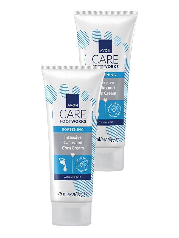 AVON Footworks Yumuşatıcı Ayak Kremi 75ml İkili Paket