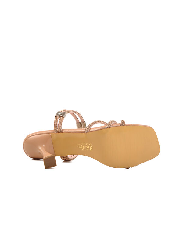 Nude Rugan Kadın Topuklu Ayakkabı 655372 Z - Görsel 6