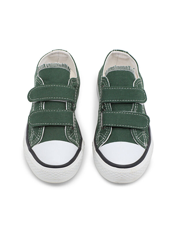 Tonny Black Yeşil Tonny Black Rahat Kalip Çocuk Unisex Çift Bantlı Ayakkabı