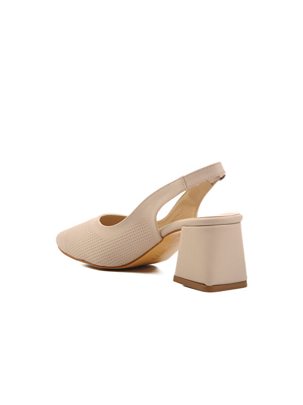 Ten Kalın Topuk Kadın Topuklu Ayakkabı 617103 Z - Görsel 5