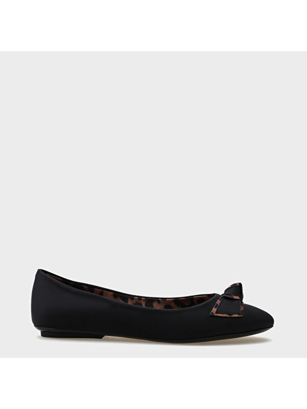 Capone Outfitters Aveline Saten Leopar Kadın Babet