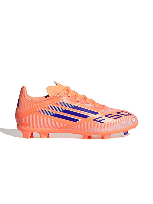 Adidas F50 League Fg/Mg J Çocuk Çoklu Çim Zemin Kramponu JH7746 Turuncu