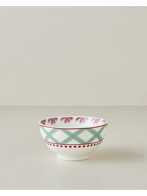 English Home Floreline Bone Porselen Çerezlik 11,5 cm Renkli