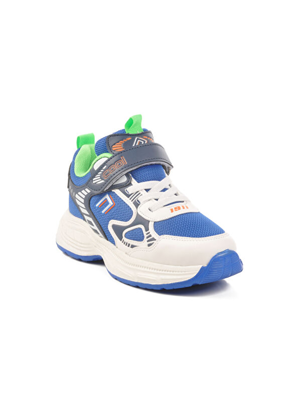 Saks Cırtlı Fileli Hafif Erkek Çocuk Spor Ayakkabı Dian F - Görsel 4