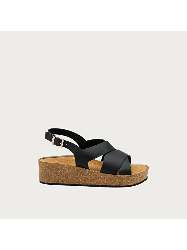 Frau Kadın Sandalet 60M4 LONDON-S Nero