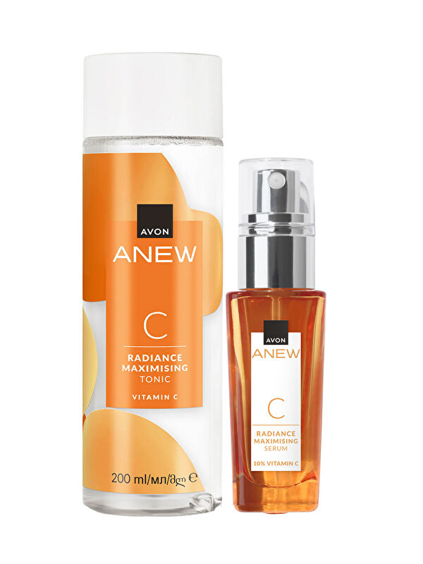 AVON Anew Radiance Vitamin C Serum ve Maximising Tonik Paketi