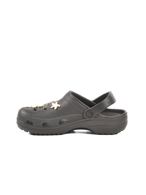 Siyah Eva Hafif Kadın Sabo Terlik 606 Z - Görsel 3