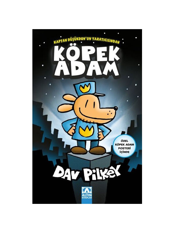 Altın Kitaplar Köpek Adam Dav Pilkey