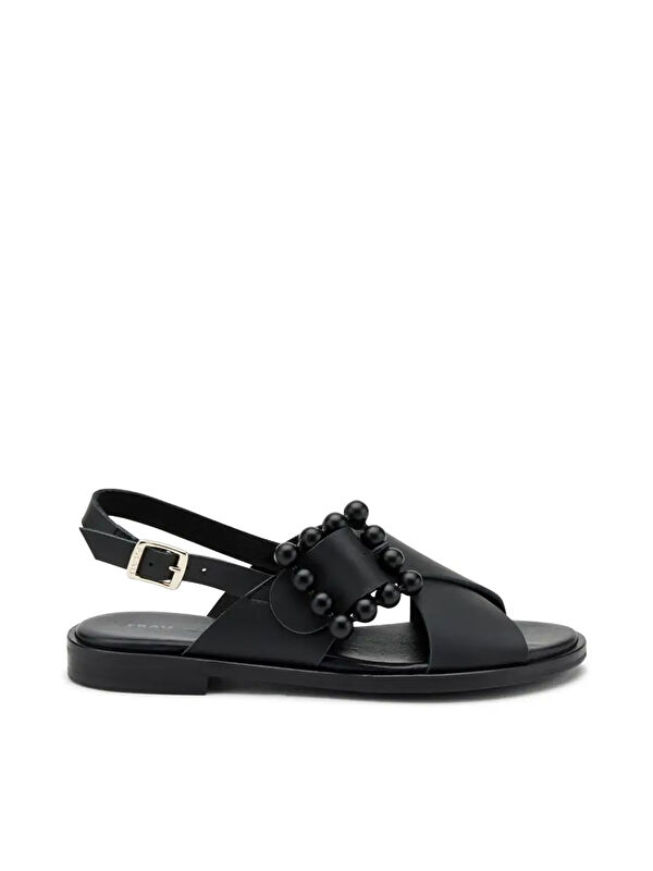 Frau Kadın Sandalet 85M9 LONDON-S Nero