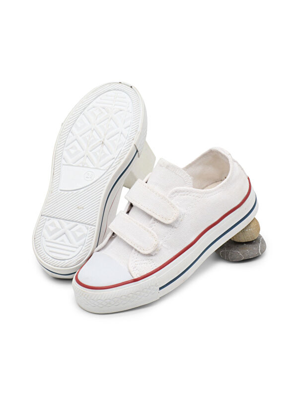 Tonny Black Yeşil Tonny Black Rahat Kalip Çocuk Unisex Çift Bantlı Ayakkabı