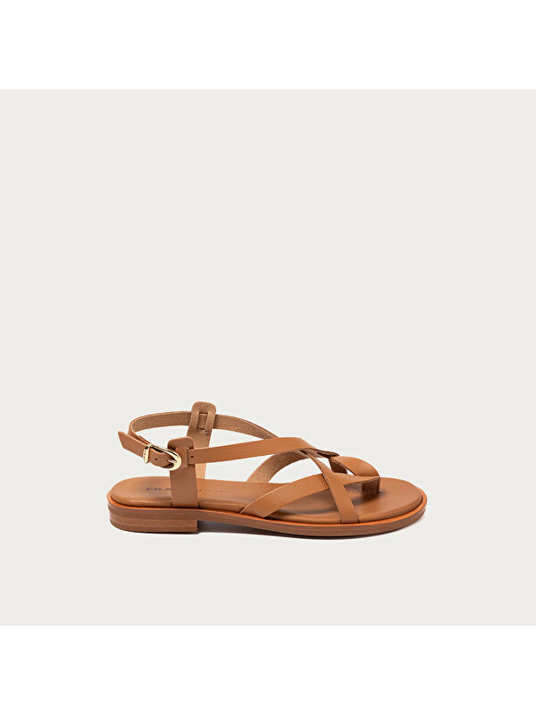 Frau Kadın Sandalet 86M2 FrauL EATHER SLINGBACKS WITH ACCESSORY