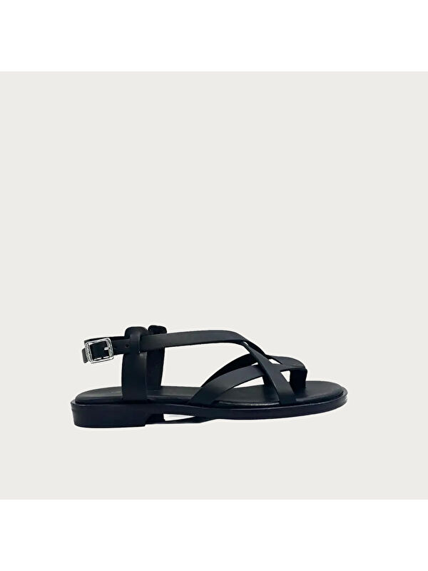 Frau Kadın Sandalet 86M2 LONDON-S Nero