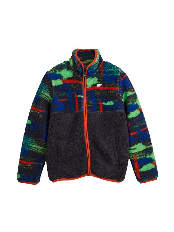 Bad Bear Vernon Asfalt Çocuk Full-Zip Polar Sweatshirt
