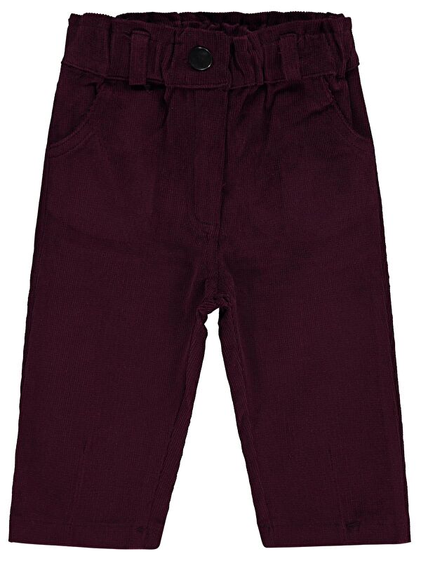Civil Baby Basic 6-18 Ay Pantolon - Lila 9-12 Ay