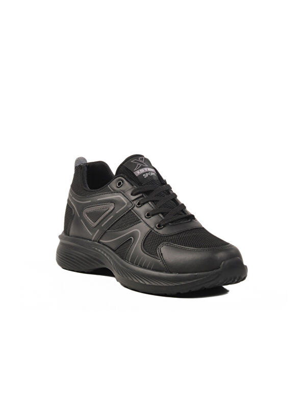 Siyah Fileli Erkek Spor Ayakkabı 2027 M - Görsel 4