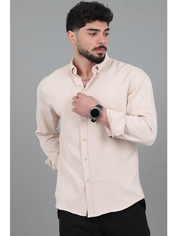 Stilkombin Double Yazlık Uzun Kol Gömlek MRS 217_40416