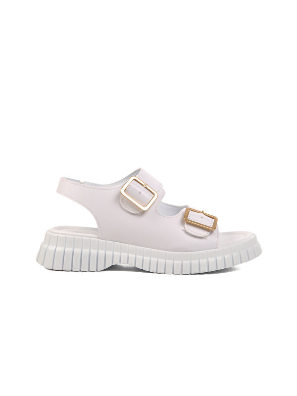 Beyaz Kadın Sandalet 261176 Z - Görsel 2