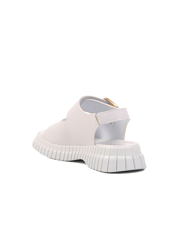 Beyaz Kadın Sandalet 261176 Z - Görsel 5