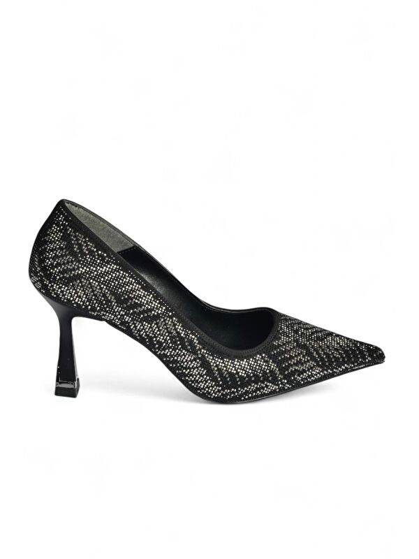 Fox Shoes Siyah Kadın Topuklu Ayakkabı V820177009