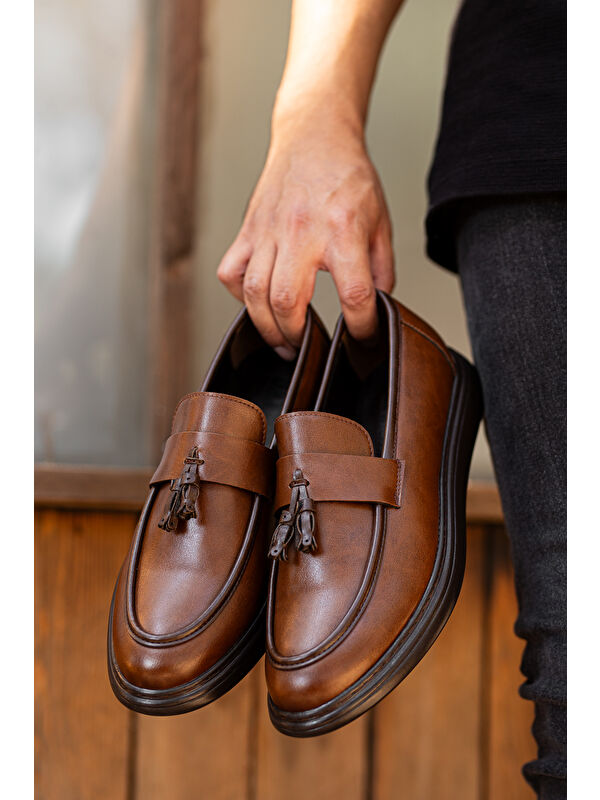 D0230 Günlük Ortopedik Erkek Klasik Ayakkabı - Görsel 3