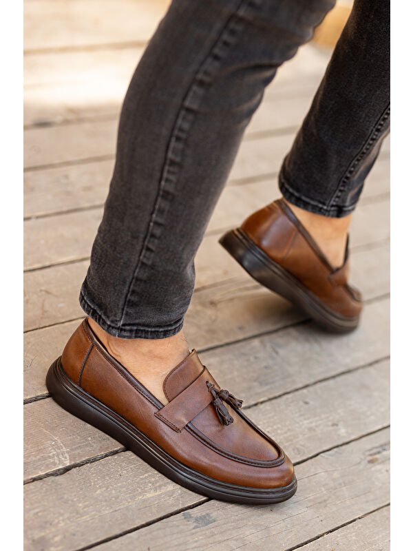 D0230 Günlük Ortopedik Erkek Klasik Ayakkabı - Görsel 4