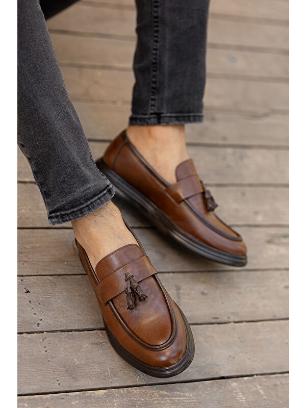 D0230 Günlük Ortopedik Erkek Klasik Ayakkabı - Görsel 5