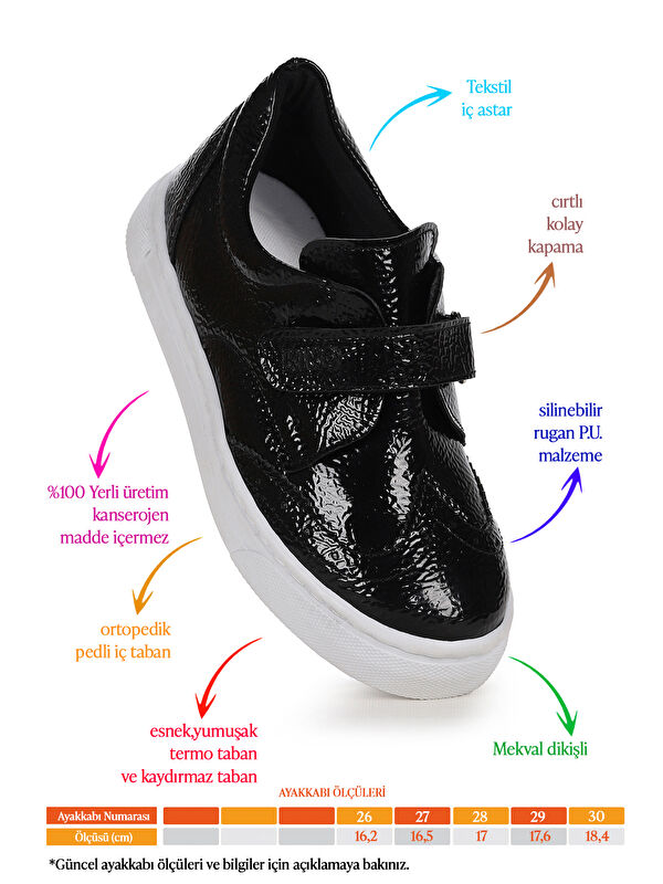 Richie Rugan Cırtlı Günlük Erkek Çocuk Casual Ayakkabı - Görsel 3