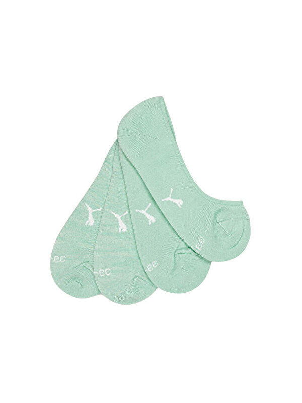 Puma Footie 2P Çorap (2 Çift) 90756309 Yeşil