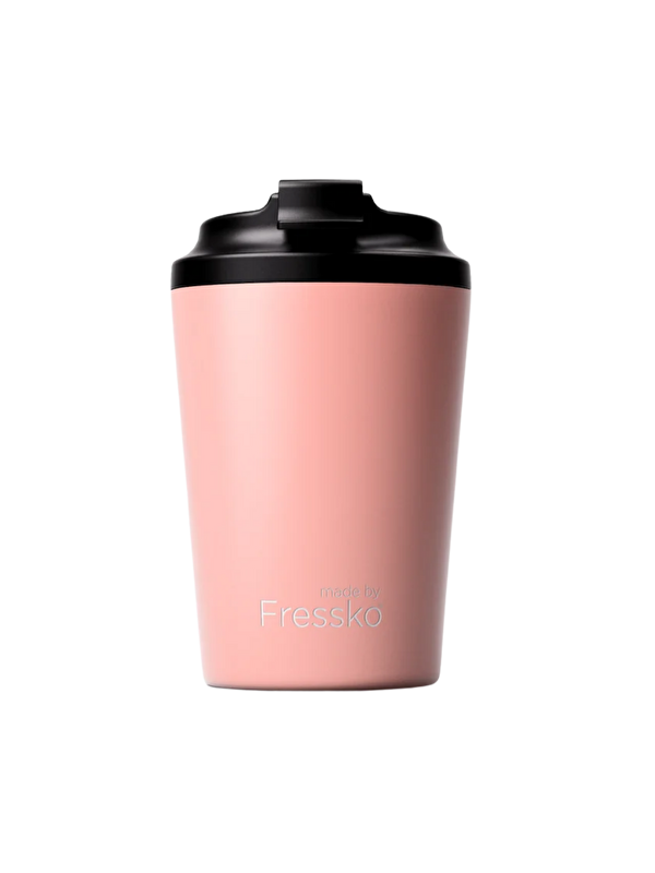 made by Fressko Camino İçi Seramik Çelik Kahve Bardağı Yalıtımlı Termal Kupa Mug 340 ml