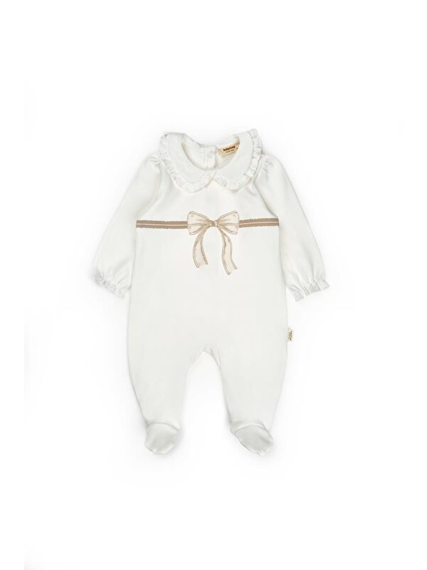 BabyCosy Organic  Bebek Tulum Şapka %100 Organik Pamuk , Bebek - Yenidoğan- csy8149
