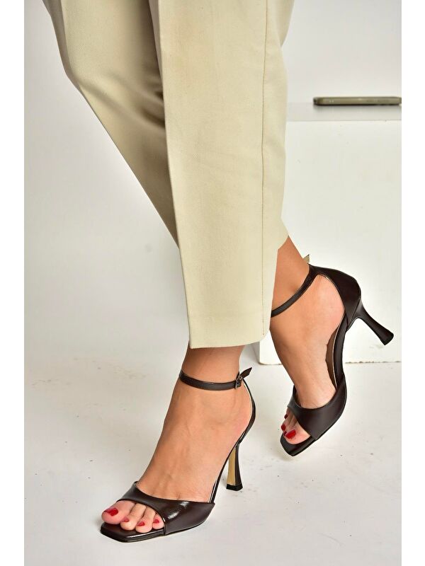 Fox Shoes Siyah Fox Shoes Topuklu Kadın Ayakkabı Y569823309