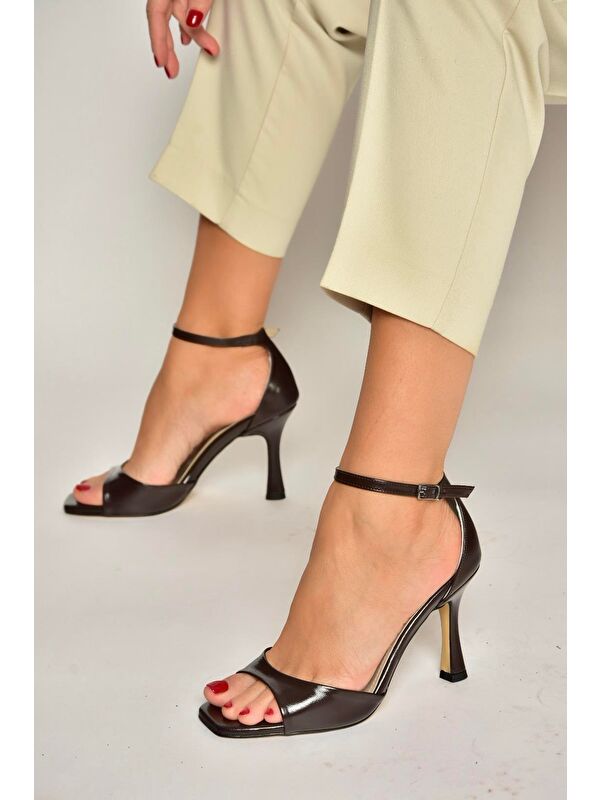 Fox Shoes Siyah Fox Shoes Topuklu Kadın Ayakkabı Y569823309