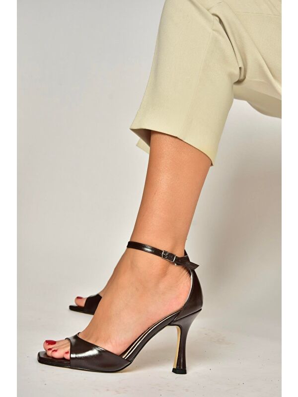 Fox Shoes Siyah Fox Shoes Topuklu Kadın Ayakkabı Y569823309