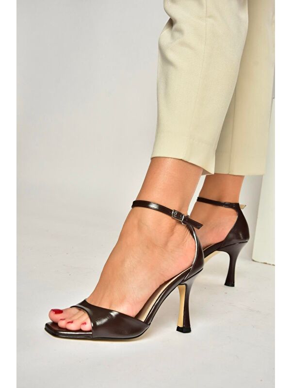 Fox Shoes Siyah Fox Shoes Topuklu Kadın Ayakkabı Y569823309